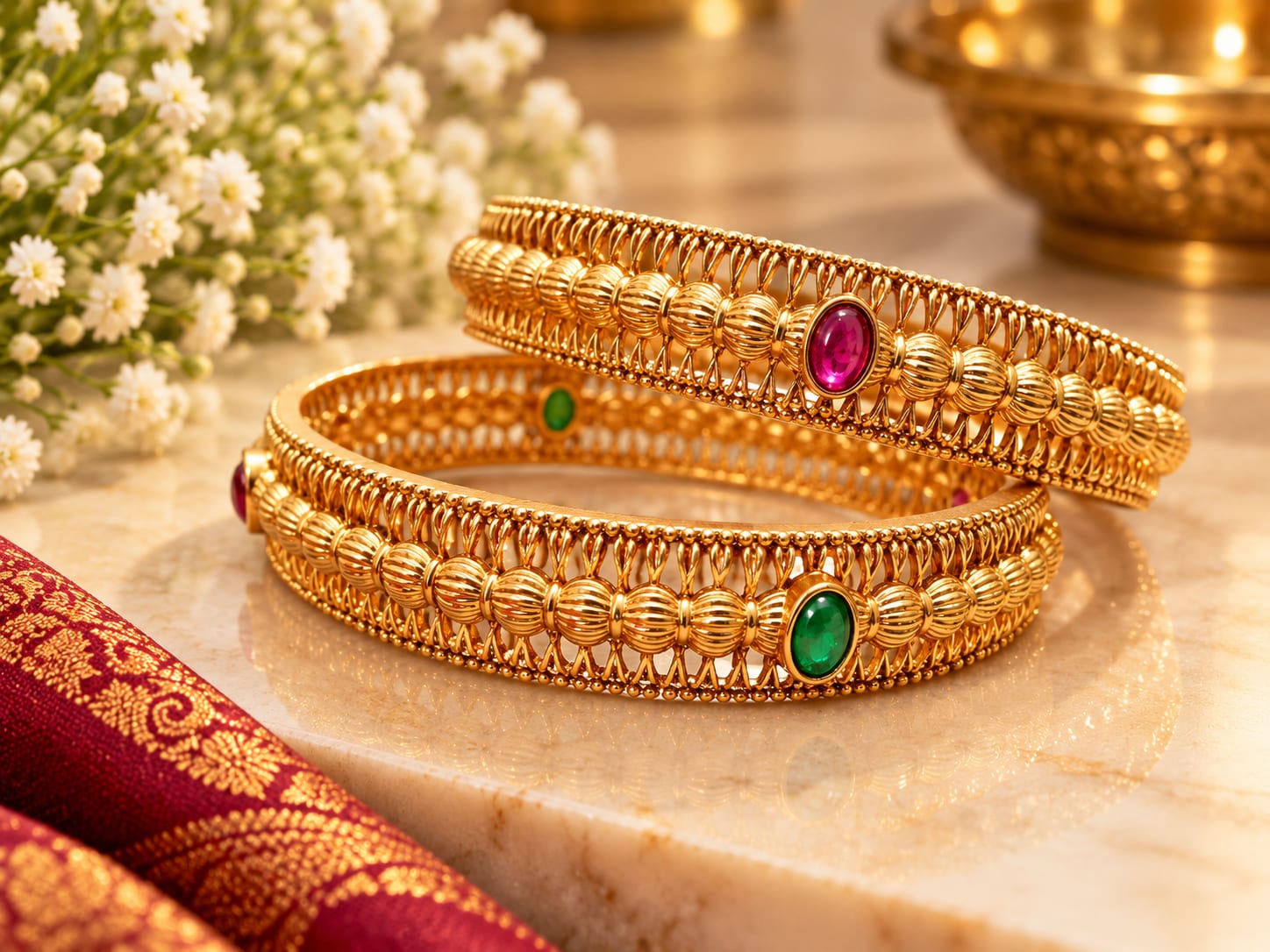 Veda Temple Designer Bangle